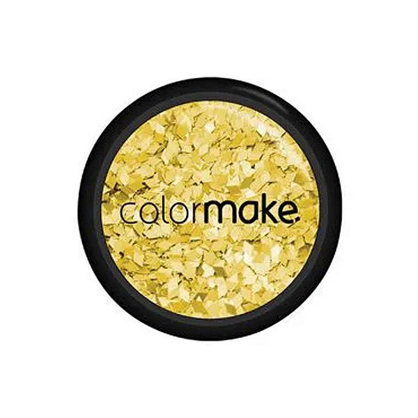 Glitter Shine Diamante Ouro 2 g - 1 unidade - ColorMake - Rizzo Balões