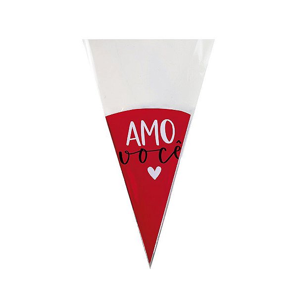 Cone de Festa - Tanto Amor - 10 Unidades - Cromus - Rizzo