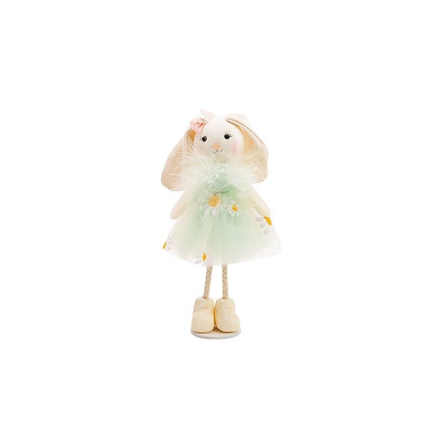 Coelho em Pé com Vestido Verde - 01 Unidade - Cromus -