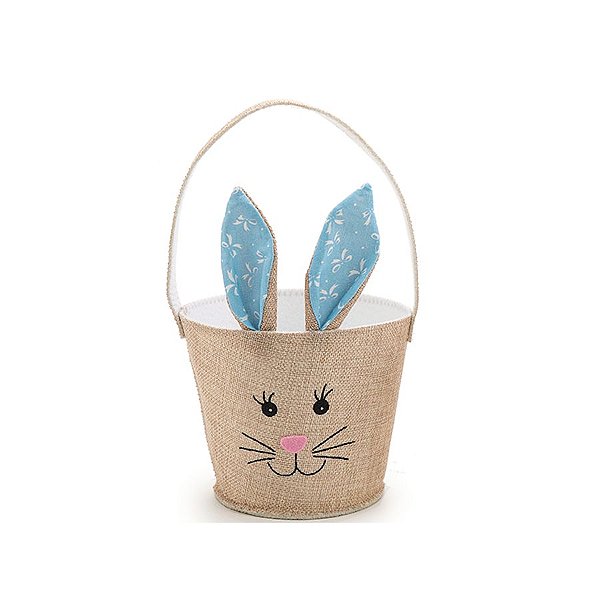 Cesta com Orelha Azul - 01 Unidade - Cromus -