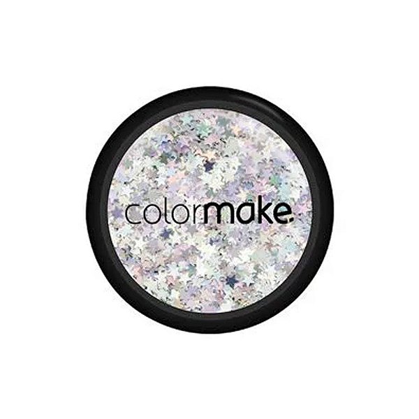 Glitter Shine Estrela Prata 2g - 1 unidade - ColorMake - Rizzo