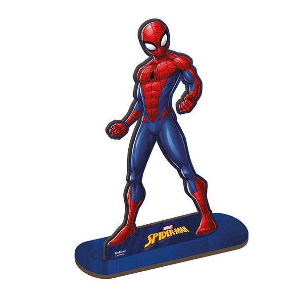 Personagem Homem-Aranha em MDF G - 1 unidade - Festcolor - Rizzo Balões