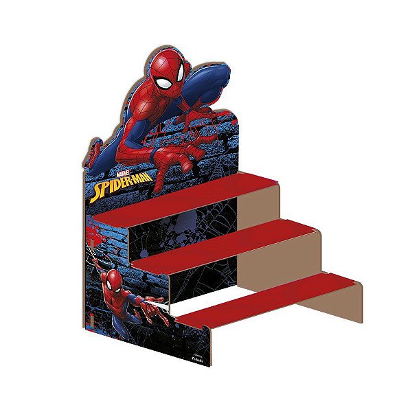 Escada para Doces em MDF Homem-Aranha - 1 unidade - Festcolor - Rizzo