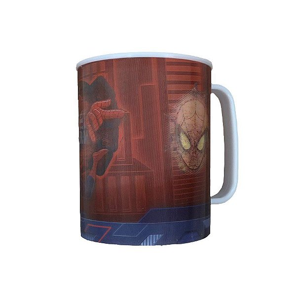 Caneca Lembrancinha  3D Homem Aranha  - 1 Unidade - Regina - .