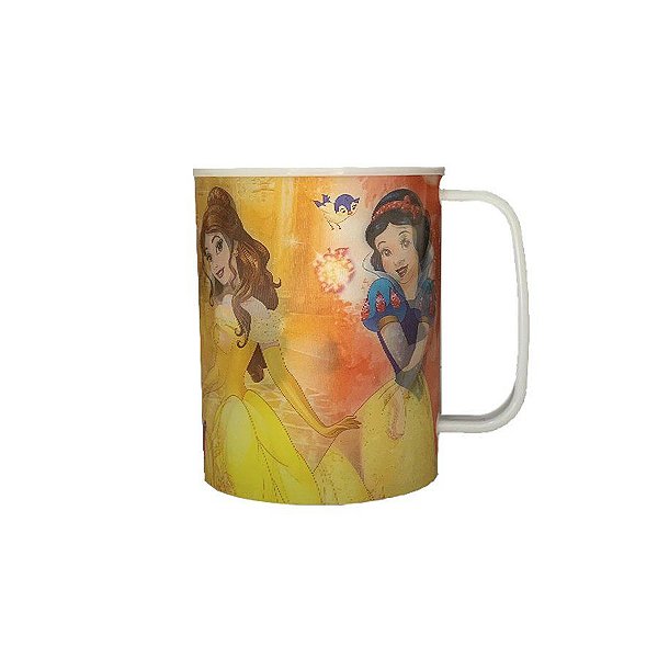 Caneca Lembrancinha  3D Princesas - 1 Unidade - Regina - .