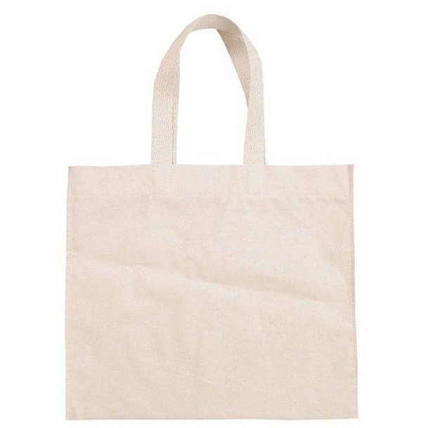 Sacola de Algodão Cru - 40x33 cm - 01 unidade - Rizzo