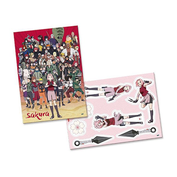 Kit Decorativo Sakura - 1 Painel mais 8 Peças Destacáveis - Festcolor -  Rizzo