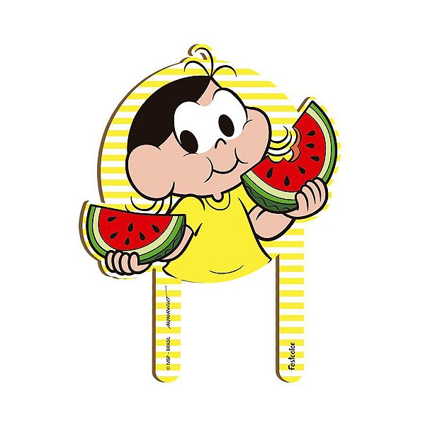 Topo Para Bolo MDF Magali - 1 Unidade - Festcolor - Rizzo