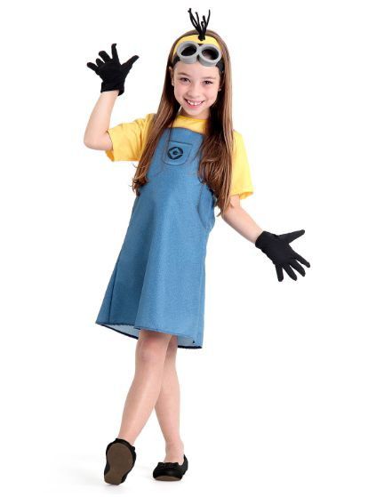 Fantasia Minions Feminino P - 1 Unidade - Sula - Rizzo