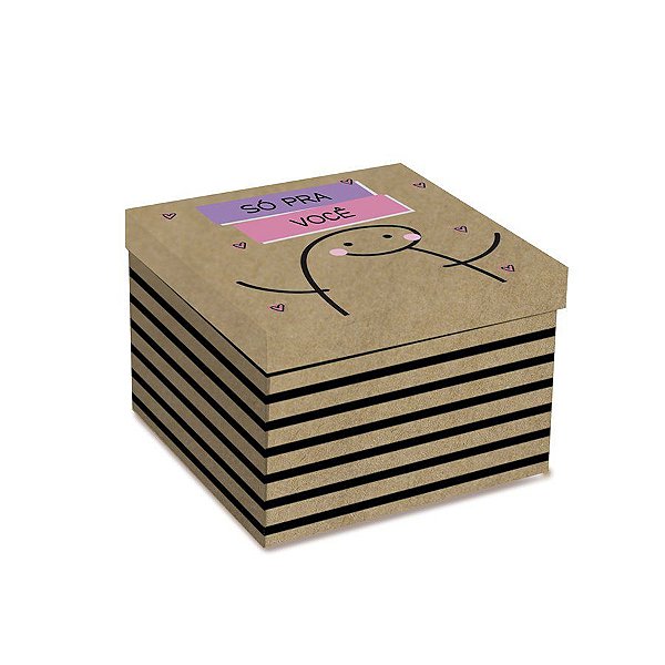 Caixa P/ 9 Brigadeiros Flork - 1 Unidade - Cromus - Rizzo Balões