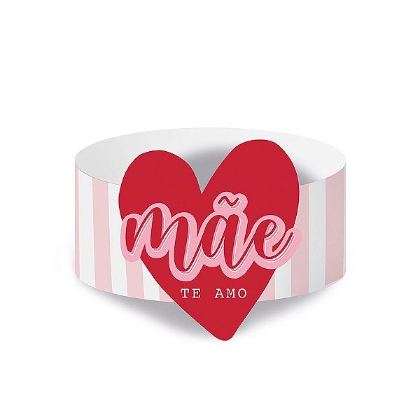 Porta Guardanapo Decorativo Dia das Mães - 6 unidades - Cromus - Rizzo