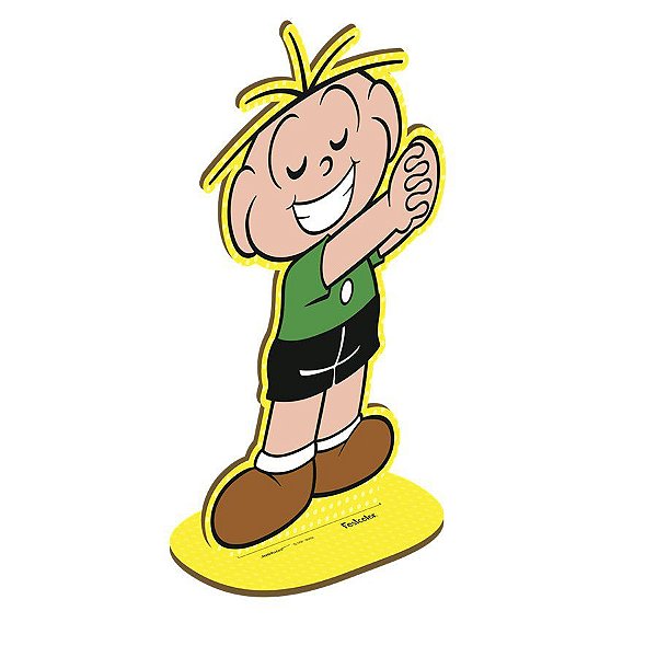 Personagem P Cebolinha MDF Turma da Mônica - 1 Unidade - Festcolor -  Rizzo