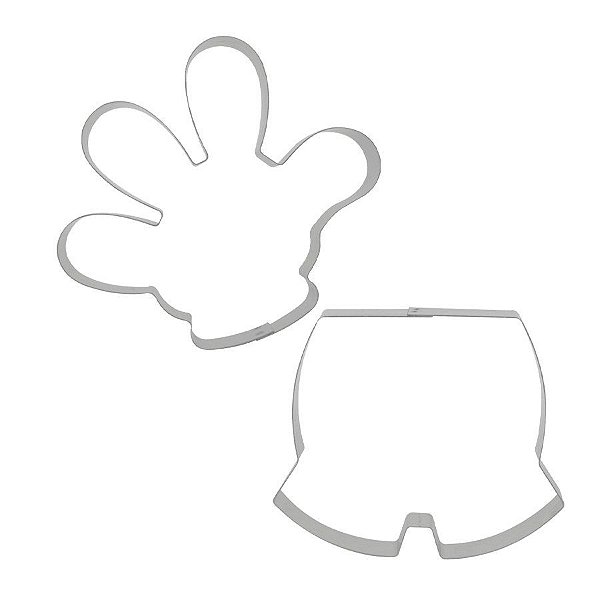 Kit Cortadores Ratinho Mickey M - 1 Unidade - RR Cortadores - Rizzo