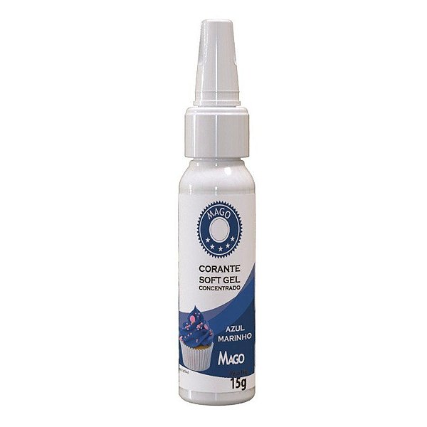 Corante SoftGel Azul Marinho 60g Mago