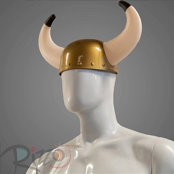 Chapéu Viking de Plástico - Adereço para Fantasia - NYR6552 - 01 unidade - Rizzo