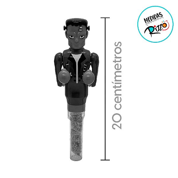 Brinquedo Soco Assusta com Confetes - Bruxa - 1 unidade - Rizzo