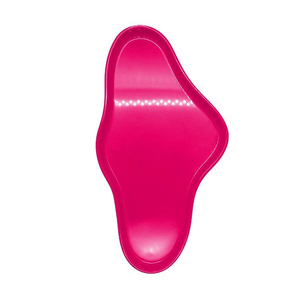 Bandeja Orgânica  - 25x13,5 cm -   Pink - 1 unidade - Só Boleiras - Rizzo