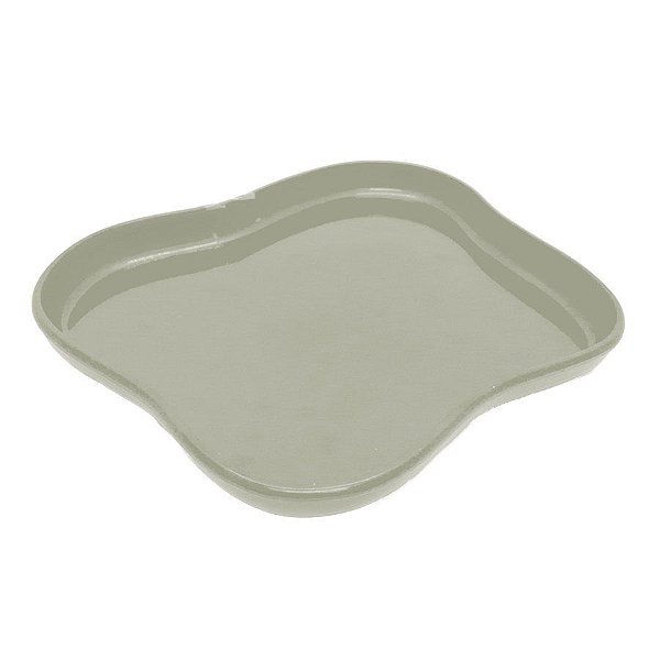 Bandeja Orgânica  - 18x14,5 cm -   Verde Eucalipto - 1 unidade - Só Boleiras - Rizzo