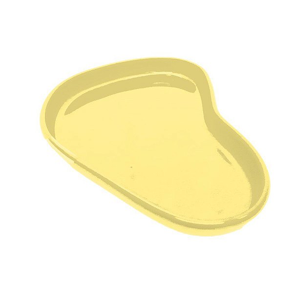 Bandeja Orgânica  - 17x11 cm -  Creme - 1 unidade - Só Boleiras - Rizzo