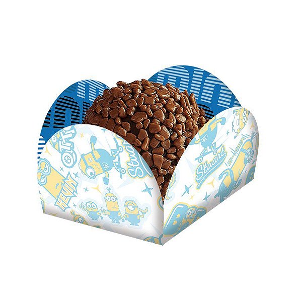 Porta forminhas - Festa Minions 2 - 40 unidades - Festcolor