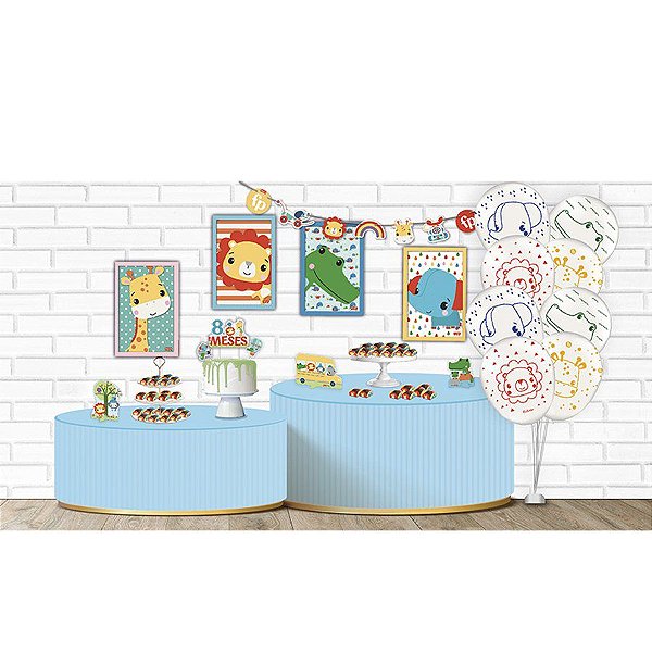 Kit Mesversário Fisher Price - 1 unidade - Festcolor - Rizzo