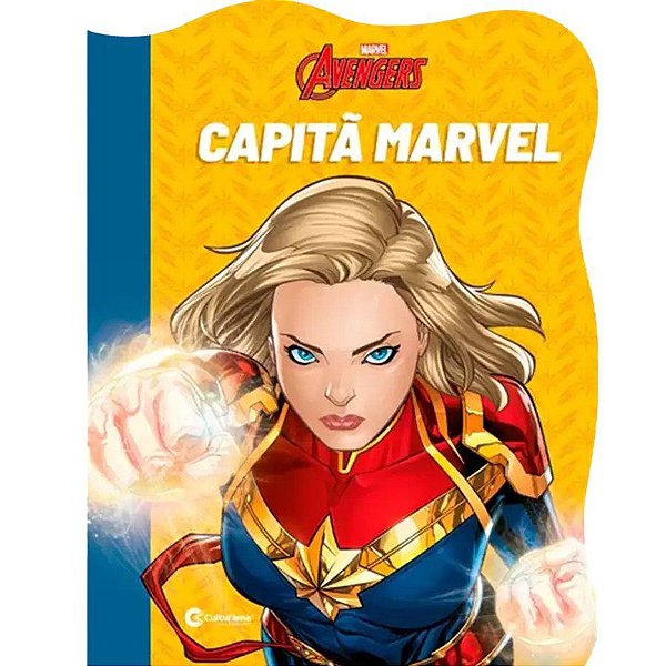 Livro ilustrado - Capitã Marvel - 1 unidade - Marvel - Rizzo