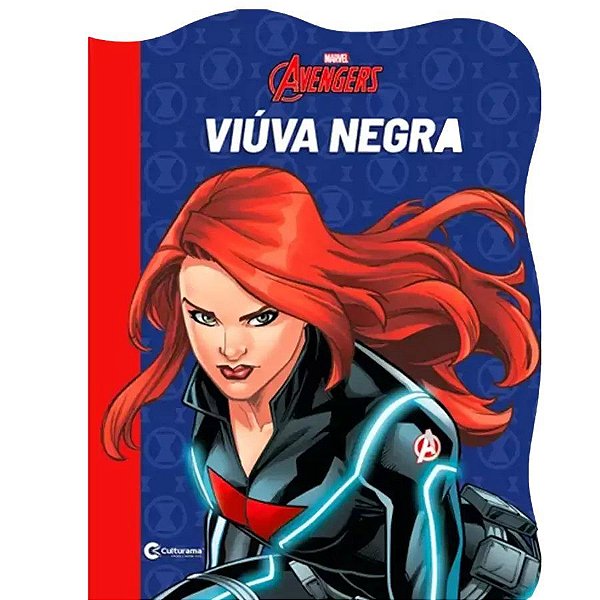 Livro ilustrado - Viúva Negra - 1 unidade - Marvel - Rizzo