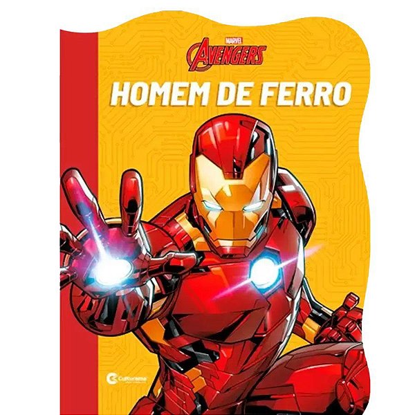 Livro ilustrado - Homem de Ferro - 1 unidade - Marvel - Rizzo