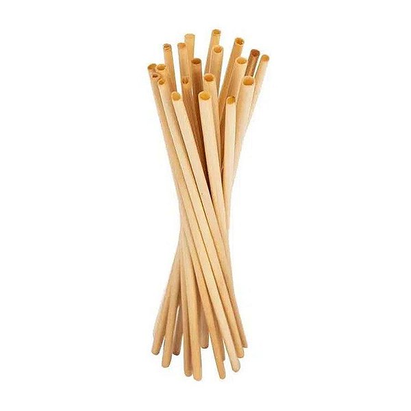 Canudo Ecologico De Trigo - HA253 - 20 unidades - Rizzo
