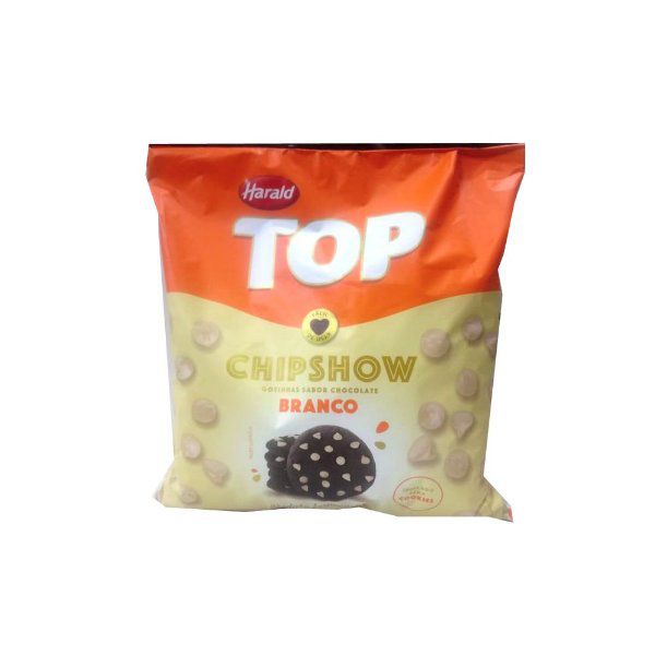 Chocolate em Gotas forneável Chipshow Branco - Top - 1,010kg - 01 uni - Harald - Rizzo