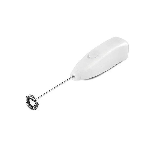 Mini Mixer Elétrico Branco 1 Unidade - Cappucino Maker - Rizzo Balões