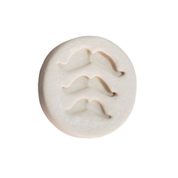 Molde De Silicone - 1753 - Bigodes - 1 unidade - Mazulli - Rizzo