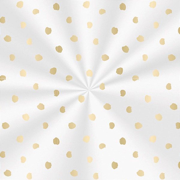 Saco Adesivado Decorado Donuts Ouro 15X20 - 100 unidades - Cromus - Rizzo
