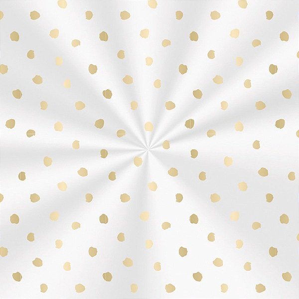 Saco Adesivado Decorado Donuts Ouro 10X15 - 100 unidades - Cromus - Rizzo