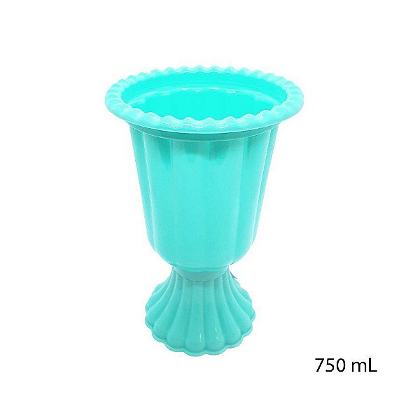 Mini Vaso Grego Plástico 750 mL - Tiffany - 1 unidade - LSC Toys - Rizzo