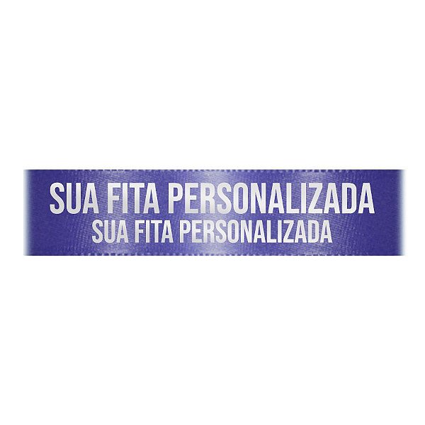Fita de Cetim Personalizada CFS007 - 30mm X 45metros - Azul Marinho 215 - 01 Unidade - Progresso - Rizzo Personalize