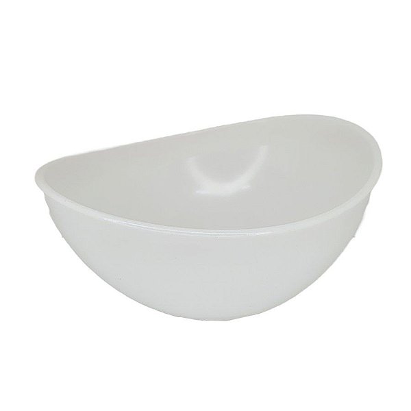 Tigela Bowl para Usos Diversos 600 mL - Branca - 1 unidade - LSC Toys - Rizzo