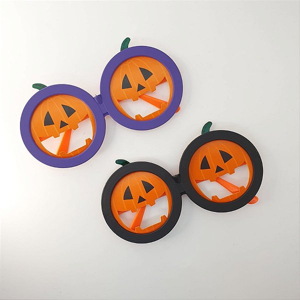 Óculos Abóbora Halloween - 10 unidades - Festachic - Rizzo