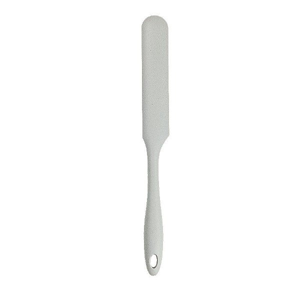 Espatula Silicone - 32Cm - Para Bolo Cinza  - 1 unidade - Cromus Allonsy - Rizzo Balões
