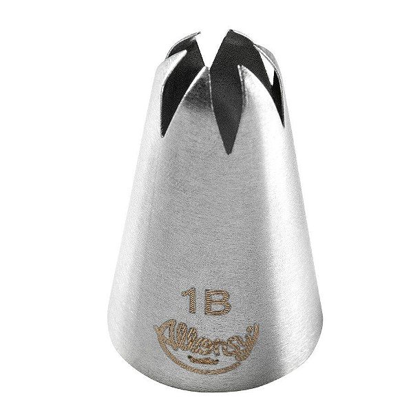 Bicos Para Confeitar - Flor De Pitanga - Aço Inox - Nº1B  - 1 unidade - Cromus Allonsy - Rizzo Balões