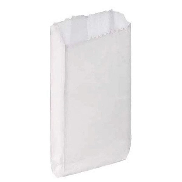 Saco de Papel Branco 14,5 cm - 50 Unidades - Ultrafest - Rizzo