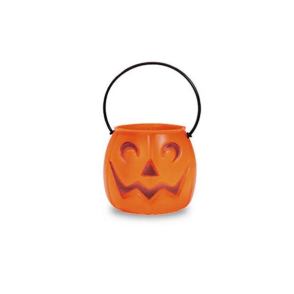 Cesta Abobora Kids de Halloween - 1 Unidade - Rizzo