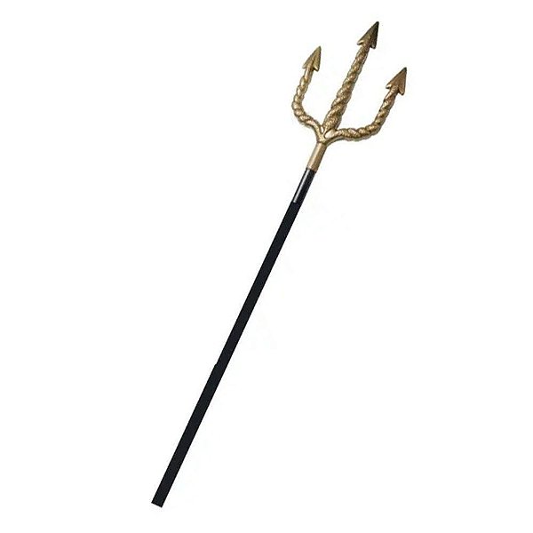 Tridente Trispeto Dourado de Halloween - 1 Unidade - Rizzo