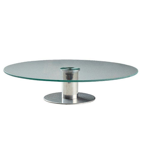 Bailarina Giratoria - Vidro - 30x30x7,5Cm  - 1 unidades - Cromus Allonsy - Rizzo