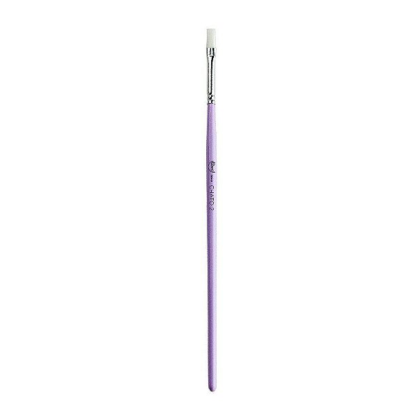 Pincel Artístico - N2 - Chato Lilas  - 1 unidades - Cromus Allonsy - Rizzo