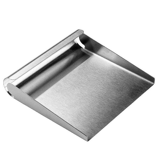 Espátula Coletora - Aço inox - 15x15x3,3Cm - 1 unidade - Cromus Allonsy - Rizzo