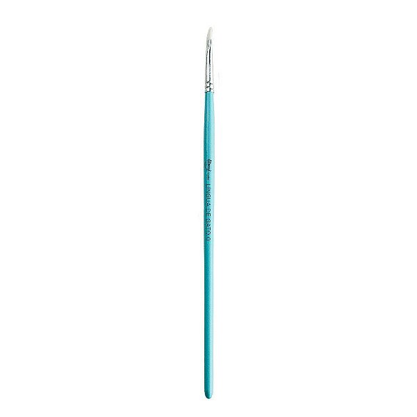 Pincel Artístico - N0 - Língua De Gato Azul  - 1 unidades - Cromus Allonsy - Rizzo