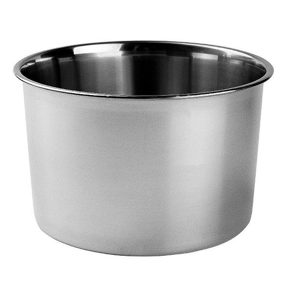 Bowl Multiuso Aço inox - 4.8L - 21x21x14Cm  - 1 unidades - Cromus Allonsy - Rizzo