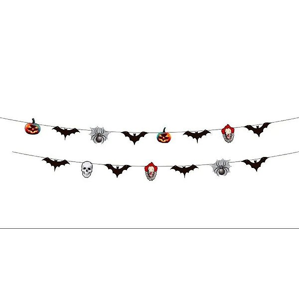 Faixa Decorativa Halloween - 1,45x14cm - 1 unidade - Regina - Rizzo
