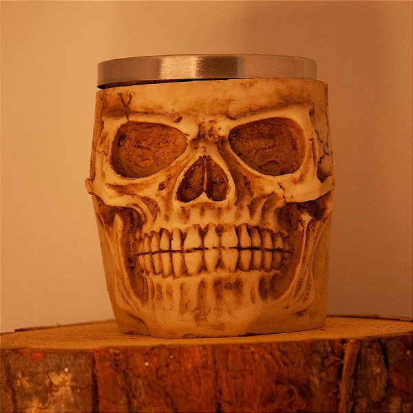 Caneca Caveira - 450ml - 1 Unidade - Rizzo